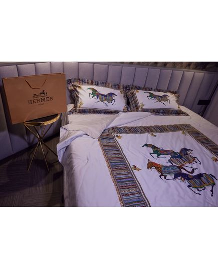 Комплект постельного белья серый No Brand 22668, изображение 8