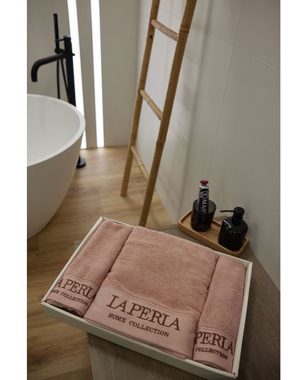 Набор полотенец пудровый La Perla 20381, изображение 6