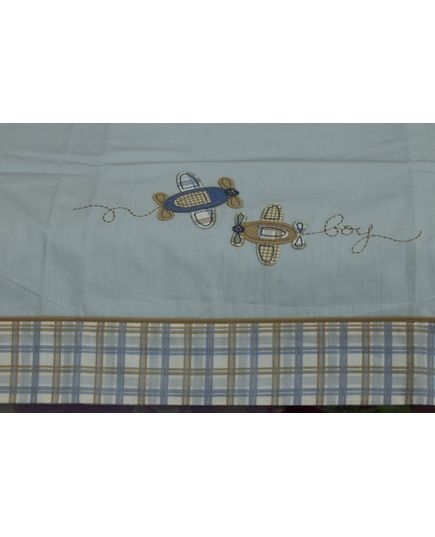 Простирадло 115х170 блакитний Vardinon 16007, зображення 4