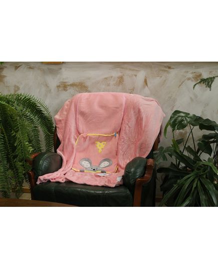 Подушка 30х30 розовый European Style 22695, изображение 2