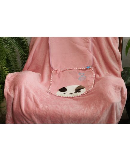 Подушка 30х30 розовый European Style 21718, изображение 3