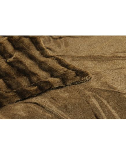 Покрывало 220х240 коричневый Aria 12332, изображение 4