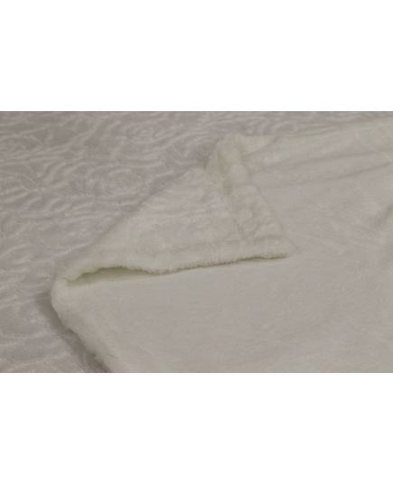 Покривало 220х240 білий Aria 22016, зображення 4