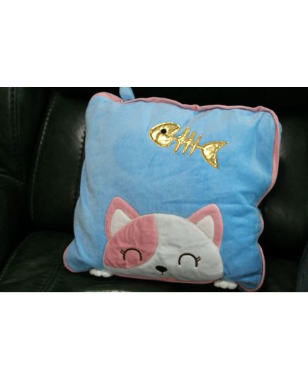 Подушка 30х30 голубой European Style 16135, изображение 5