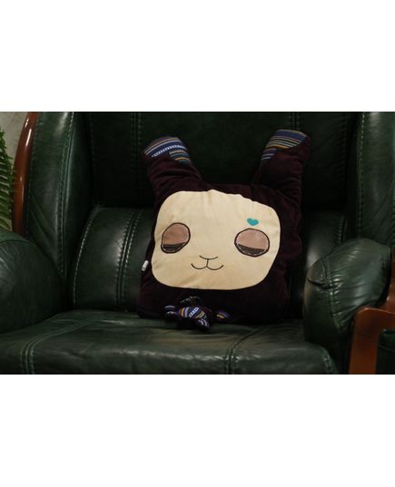 Подушка 30х30 бордовый European Style 21715, изображение 4