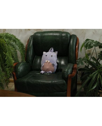 Подушка 25х30 сиреневый European Style 17291, изображение 3