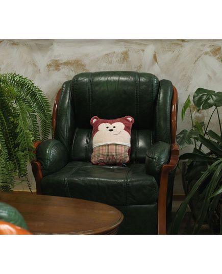 Подушка 25х30 бордовий European Style 21722, зображення 4