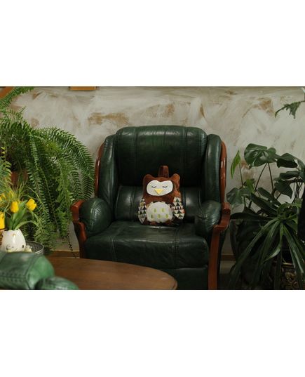 Подушка 25х30 коричневий European Style 22701, зображення 4