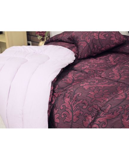 Покрывало 250х270 бордовый Begonvilla 22028, изображение 10