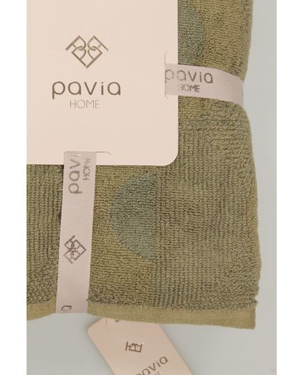 Набор полотенец 50х85,70х140 оливковый Pavia 23160, изображение 3