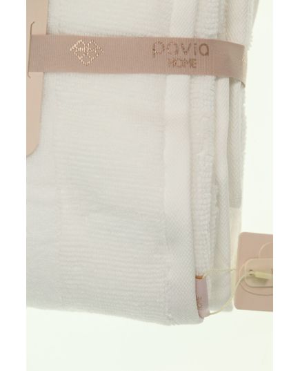 Набор полотенец 50х85,70х140 белый Pavia 23250, изображение 2