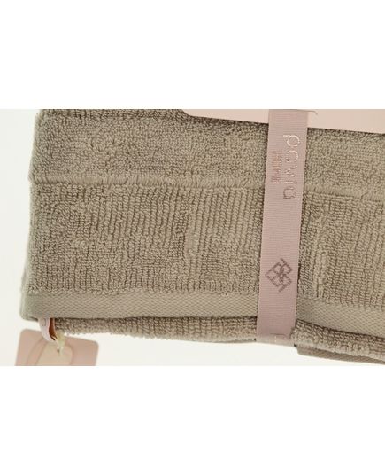 Набор полотенец 50х85,70х140 бежевый Pavia 23252, изображение 2