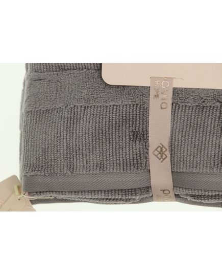 Набір рушників 50х85,70х140 сірий Pavia 23253, зображення 2