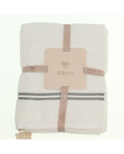 Набор полотенец 50х85,70х140 белый Pavia 23262, изображение 5