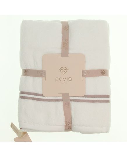 Набор полотенец 50х85,70х140 белый Pavia 23262, изображение 6