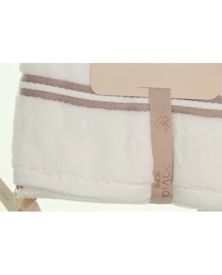 Набор полотенец 50х85,70х140 белый Pavia 23262, изображение 7