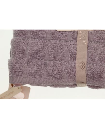 Набор полотенец 50х85,70х140 сиреневый Pavia 23256, изображение 2