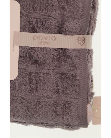 Набор полотенец 50х85,70х140 сливовый Pavia 23257, изображение 2