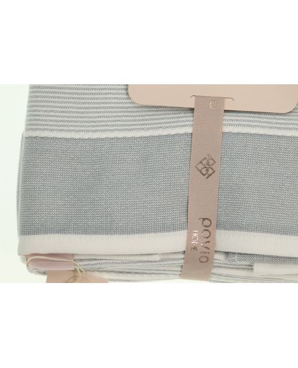 Набір рушників 50х85,70х140 блакитний Pavia 23264, зображення 2