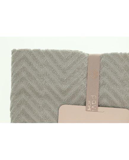 Набор полотенец 50х85,70х140 серый Pavia 23274, изображение 3