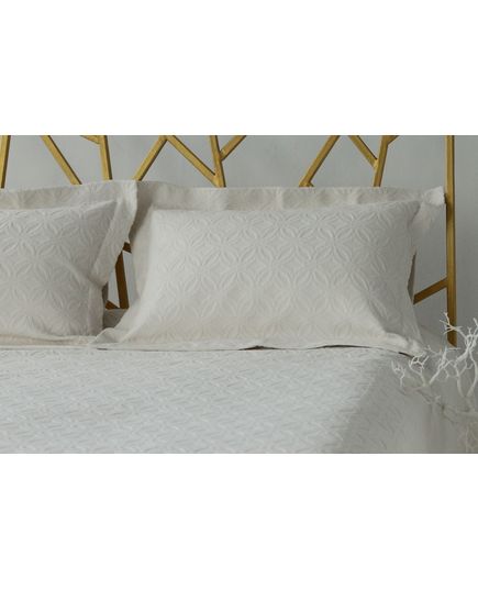 Покрывало 240х260 молочный Pavia 23279, изображение 2