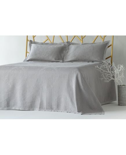 Покрывало 240х260 серый Pavia 23277, изображение 2