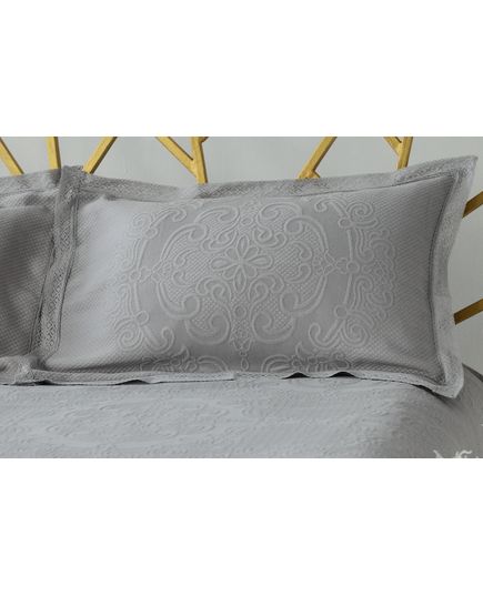 Покрывало 240х260 серый Pavia 23277, изображение 4