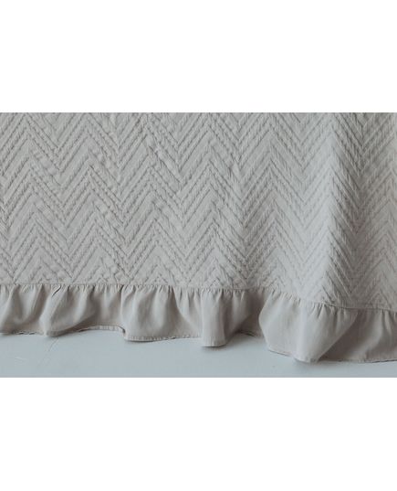 Покривало 240х260 бежевий Pavia 23282, зображення 4