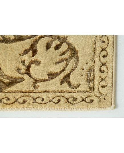 Килим 60х100, 50х60 золотистий Cotton Life 12707, зображення 3