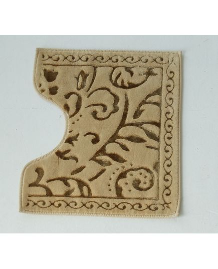 Килим 60х100, 50х60 золотистий Cotton Life 12707, зображення 4