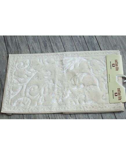 Ковер 60х100, 50х60 молочный Cotton Life 21755, изображение 2