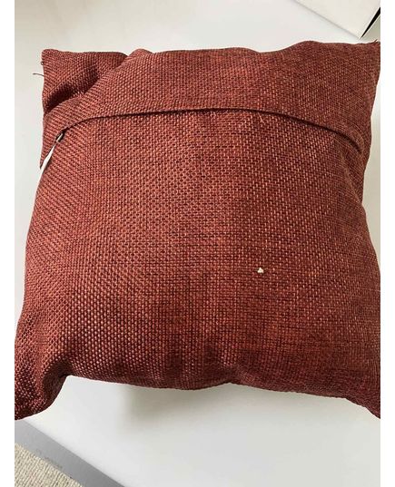 Наволочка червоний з молочним Cotton Life 9919, зображення 2