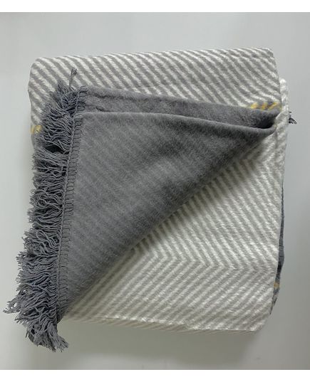 Плед 180х220 серый Aksu 24524, изображение 2