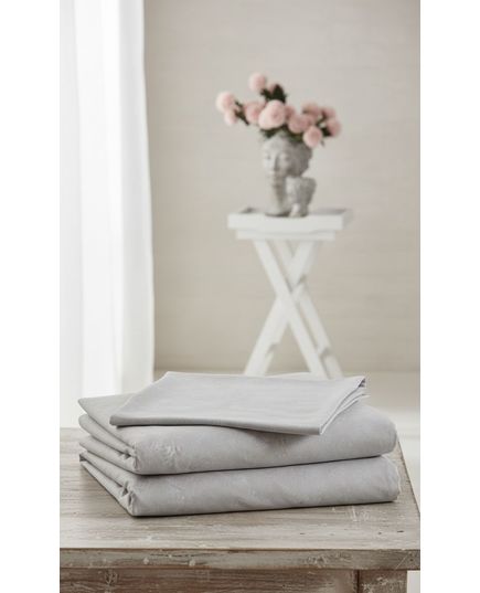 Комплект постільної білизни сірий Pavia 18440, зображення 2