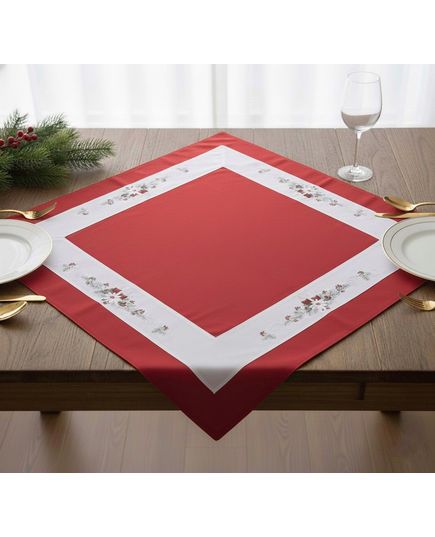 Серветка 85х85 червоний TD Seul 12134, зображення 2