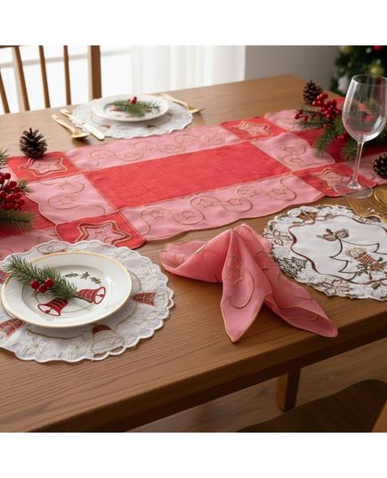 Салфетка 30х45 красный TD Seul 9243, изображение 2