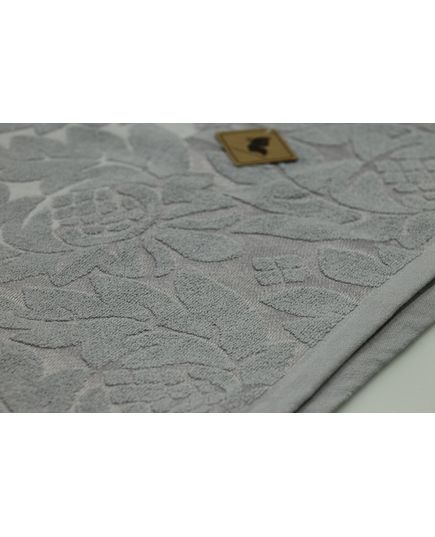 Рушник 90х180 сірий L&M Home Textiles 23973, зображення 2