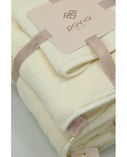 Набор полотенец кремовый Pavia 23921, изображение 2