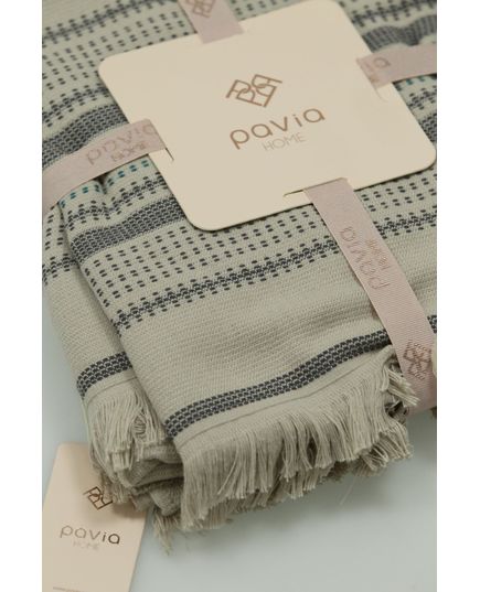 Набор полотенец 50х85,70х140 бежевый Pavia 23982, изображение 2