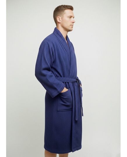 Халат L/XL синій Polo 23311, зображення 2